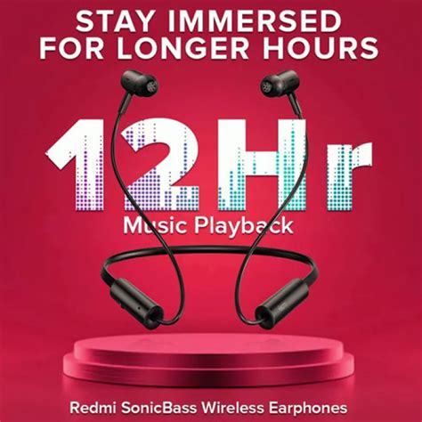 Redmi Sonicbass Wireless Earphone Gear Picker