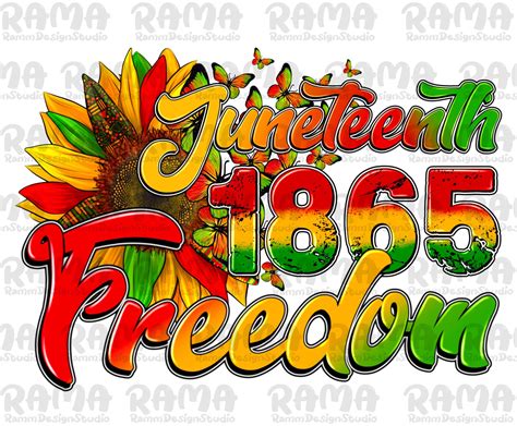 Juneteenth Freedom Sunflower Png Png Sunflower Leopard