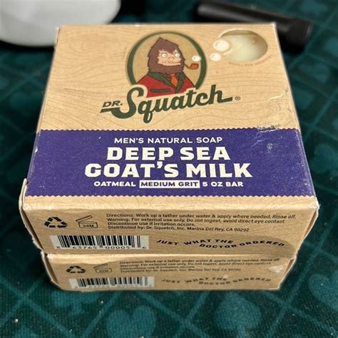 Dr Squatch Grooming Dr Squatch Deep Sea Goats Milk Oz Mens Soap