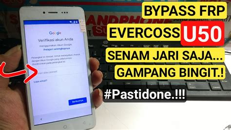 Bypass Frp Akun Google Evercoss U Mudah Banget Jks Opreker