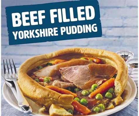 Shoppers Love This Entire Beef Roast Dinner In A Giant Yorkshire Pud And It’s £1 In Iceland