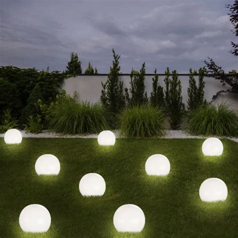 Jardin Spots Encastrer Lampe Solaire Ip Pointe Batterie Blanc Led