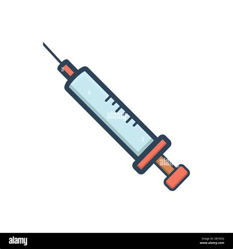 Illustration For Injection Stock Vector Image Art Alamy