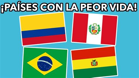 10 PaÍses Con La Menor Esperanza De Vida De AmÉrica Latina Youtube