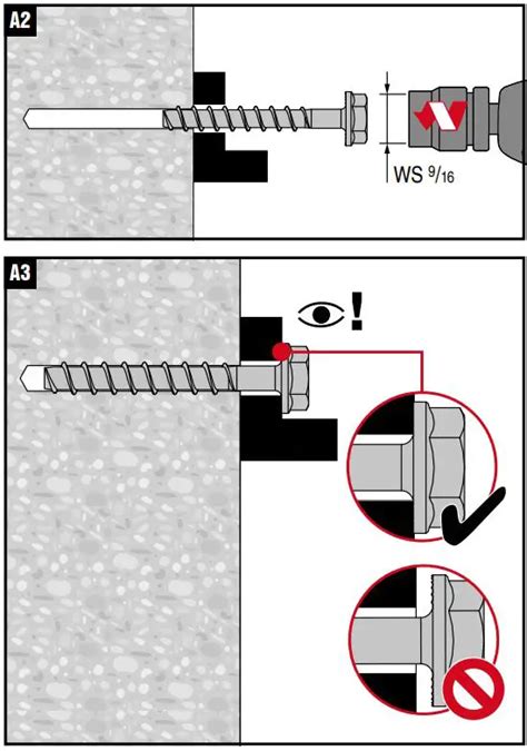 Hilti Kwik Hus Screw Anchor User Guide