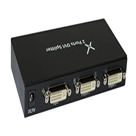 1x2 DVI Splitter Dual Monitor 6.75Gbps 36bit Supports Cascade - Walmart.com