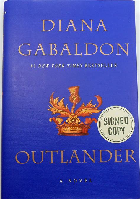 Amazon.com: SIGNED! Outlander Hardcover: 9781101965740: Diana Gabaldon ...