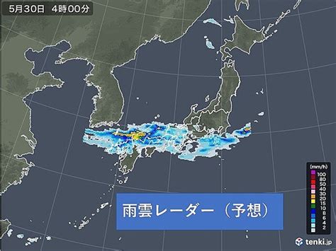 梅雨入りした中国地方 明日30日昼前まで大雨に警戒 今週後半も梅雨前線活発化 ライブドアニュース