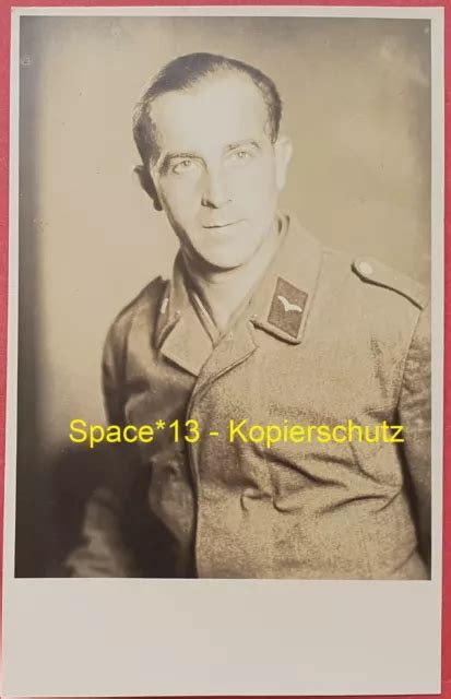 Foto Flak Soldat Portrait In Fliegerbluse Uniform Wk Luftwaffe Flieger