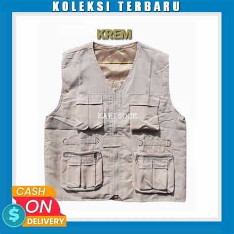 Rompi Tactical Pria Ootd Casual Kekinian Terbaru Viral Keren