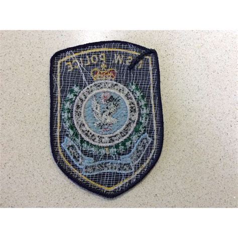 Nsw Police Sleeve Patch Gradia Military Insignia