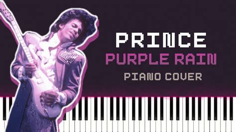 Prince Purple Rain Piano Cover Sheet Music YouTube