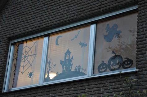 Halloween Window Silhouettes Diy Ideas And Useful Decor Tips