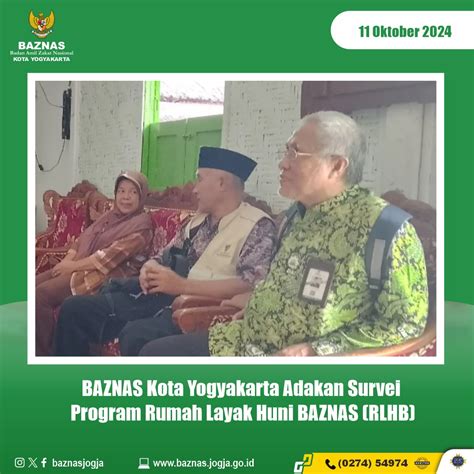 BAZNAS KOTA YOGYAKARTA BAZNAS Kota Yogyakarta Adakan Survei Program