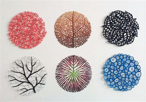 Artist Uses Home Sewing Machine To Capture Natures Most Delicate Forms