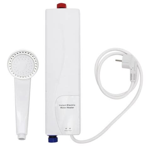 Tbest Chauffage instantané Kit Chauffe eau Instantané Électrique Sans