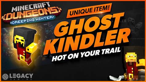 Minecraft Dungeons Ghost Kindler Unique Item Guide Creeping