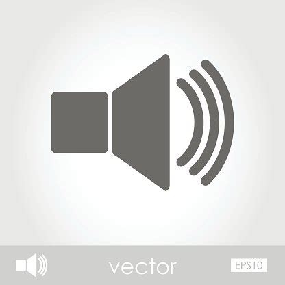 Audio Speaker Volume Icon Vector Stock Vector Royalty Free FreeImages