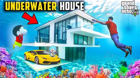 Franklin Buys Underwater Luxury House To Surprise Shin Chan Avengers