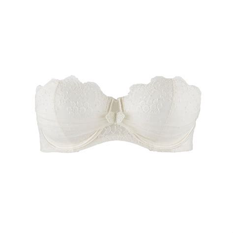 Soutien Gorge Bandeau Coque Aubade Aubade L Amour Nacre Effetdesoi