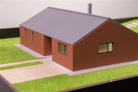 Demountable House Architectural Models