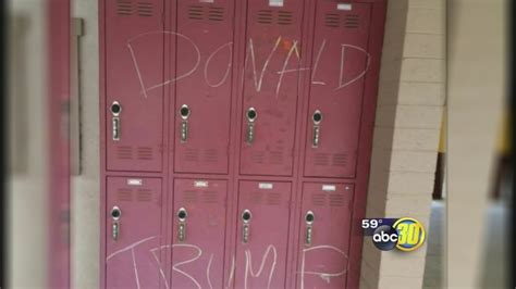 Vandals tag Los Banos high school with Donald Trump's name - ABC30 Fresno