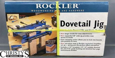 Rockler Dovetail Jig Christys