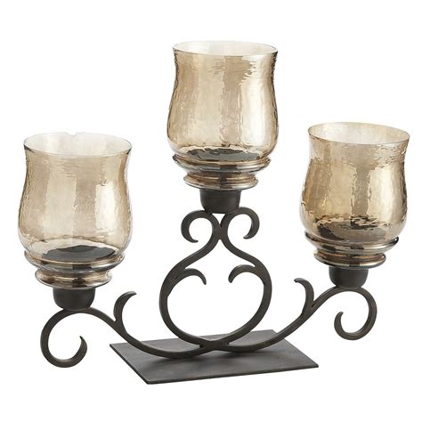 Sundara Scroll Centerpiece Candle Holders Floor Lantern Centerpieces