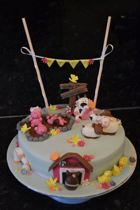 Farmyard Cake Decorated Cake By Caroline Gregory CakesDecor