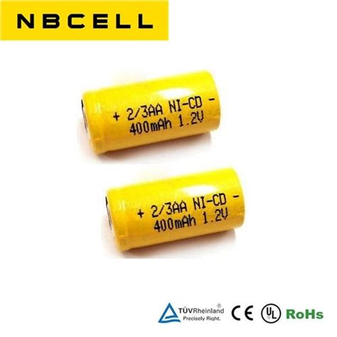 Nicd 1 2v 2 3aa 400mah Ni Cd Battery Ni Cd Rechargeable Batteries Ni Cd Battery And Ni Cd