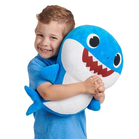 Pinkfong Baby Shark Official Inch Plush Daddy Shark By, 58% OFF