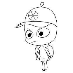 Раскраска Квами Триккс распечатать или скачать