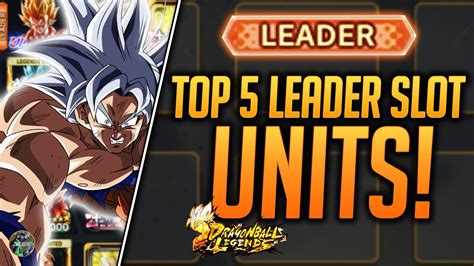 Top Most Insanely Valuable Leader Slot Units Th Anniversary