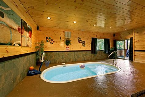 Hickory Splash Private Pigeon Forge Area Cabin With Indoor Pool