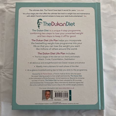 The Dukan Diet Life Plan Hardcover Cookbook By Dr Pierre Dukan 60 New Recipes 9781444736069 Ebay