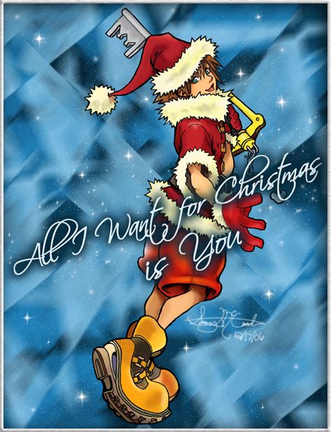 Christmas Sora By Katarawaterbender On Deviantart