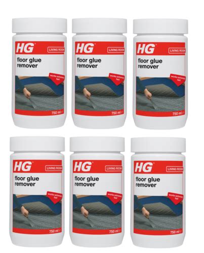 Hg Floor Glue Remover 750ml Powerful Wall Floor And Carpet Glue