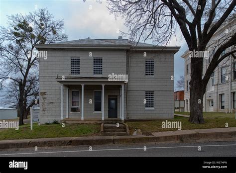 The Old Franklin County Jail In Mt Vernon Built In 1912 Stock Photo