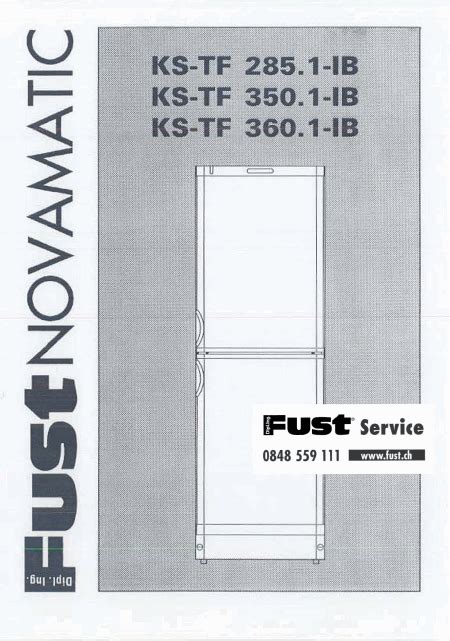 Fust Novamatic Nm 902a Support Sav Dépannage Notices Manuels