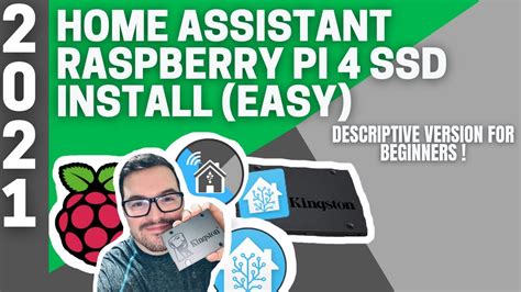 Home Assistant Raspberry Pi 4 Ssd Install Easy Youtube