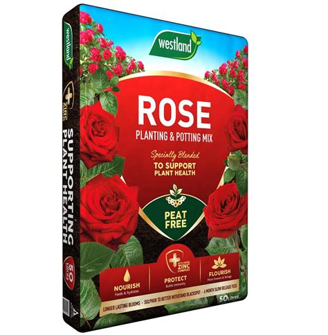 Rose Planting And Potting Mix Compost 50l Abercorn