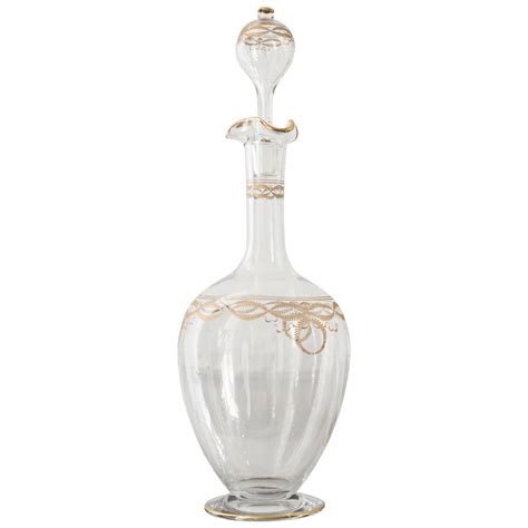 Sterling Silver And Glass Bird Decanter At Stdibs