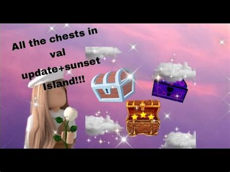 All Chests In The Val Update Sunset Island Royale High Roblox