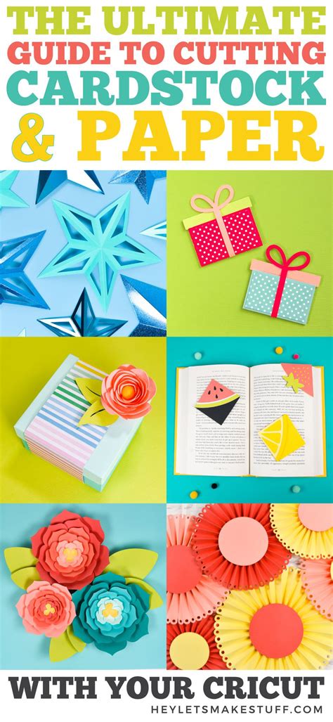 The Ultimate Guide To Cutting Cardstock And Paper With A Cricut