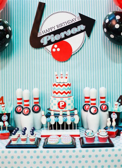 Pierson's Retro Bowling Party - Anders Ruff Custom Designs, LLC