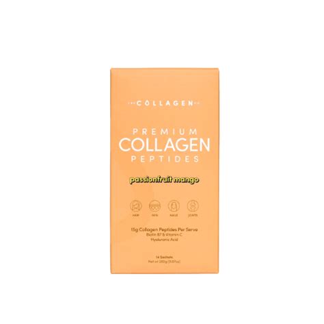 The Collagen Co Premium Collagen Peptides Passionfruit Mango 14