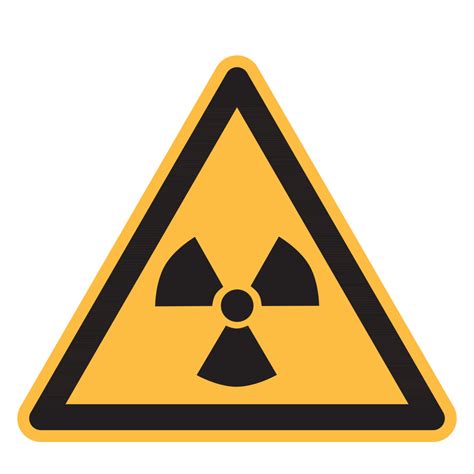 Hoffmann Simbolo Di Avvertimento Pericolo Materiale Radioattivo O