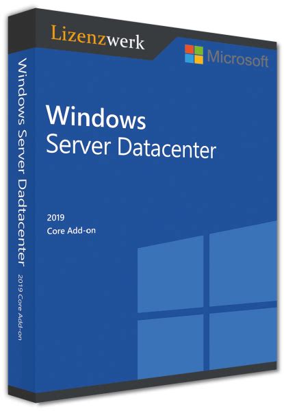 Core Addon Erweiterungslizenz Windows Server Datacenter