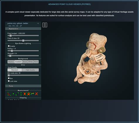 Demonstrator Point Cloud Viewer Luthonium