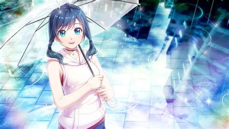 Weathering With You Hina Amano Raining 4k HD Phone Wallpaper Rare